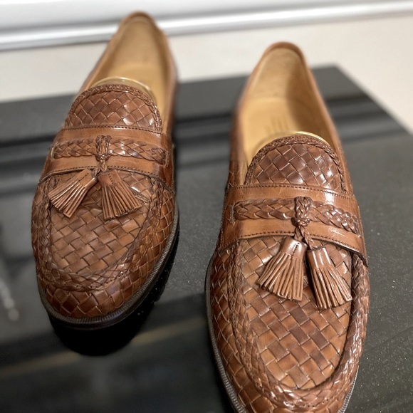 Johnston and Murphy domani leather shoes - Picture 1 of 8